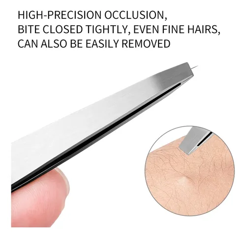 Pinza De Punta Fina Para Depilar Cejas Y Vello Facial