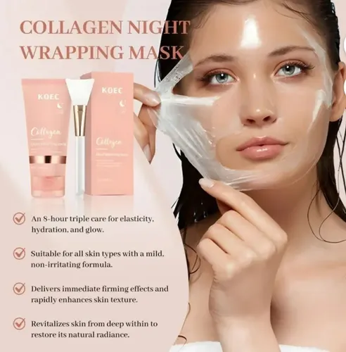 Mascarilla Facial Nocturna Colágeno Velo Wrapping Mask