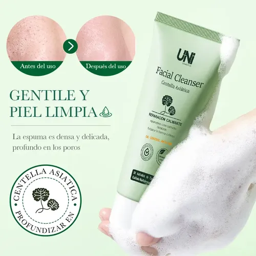 Limpiador Unicosmeticos Centella Asiatica 100g
