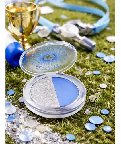 Petaca Maquillaje Artistico Mundial Celeste Y Blanco X 2 Celeste Y Blanco
