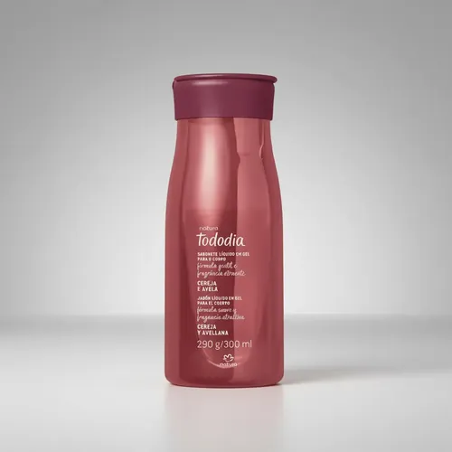 Tododia Jabon Liquido En Gel Cereza Y Avellana 300ml Natura