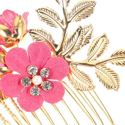 Z.h Set De 4 Peinetas For Bodas Hechas A Mano, A Moda, Con E