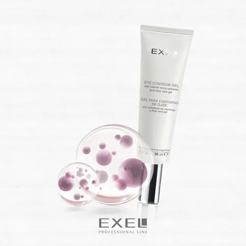 Gel Contorno De Ojos Con Uniesferas Exel X 30 Ml Tipo de piel Normal