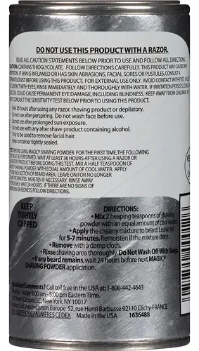 Polvo Depilatorio Acondicionador 4.5 Oz (pack 4)