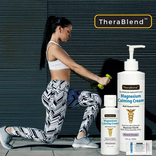 Crema Calmante De Magnesio 4 Oz