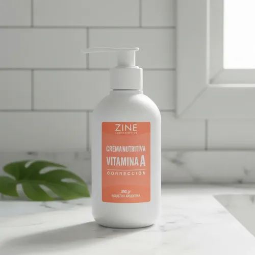 Zine Crema Nutritiva C/vit A -antioxidante,humectante X 350g