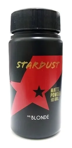 Polvo Matificante Stardust Mr. Blonde Volumen Estructura 10g Tono Incoloro