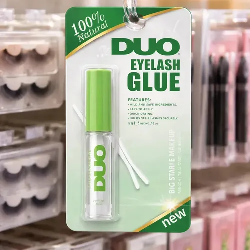 Pegamento De Pestañas Duo Con Aplicador Pincel Color Transp Transparente