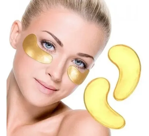 Máscara Colágeno Ojeras Crystal Parche Mascarilla X10 Unidad