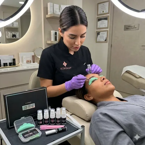 Kit Lash Lift Iconsign Caja Negra Para Lifting De Pestañas.
