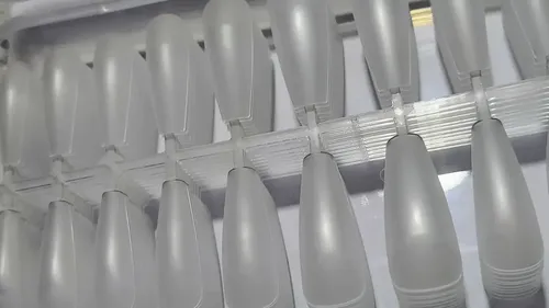 Tips Softgel Coffin Prelimados Mely 240 Pcs Uñas