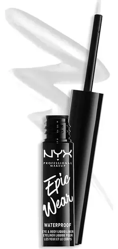 Lápices De Ojos Líquidos Nyx Epic Wear Negro Y Blanco