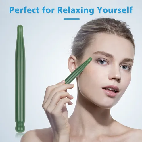 Juego De Herramientas De Masaje Jade Gua Sha De 7 &su