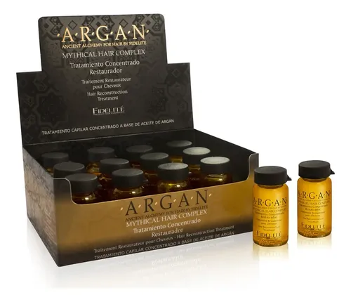 Combo Fidelite Argán Máscara 1kg + Ampolla Caja X12unid