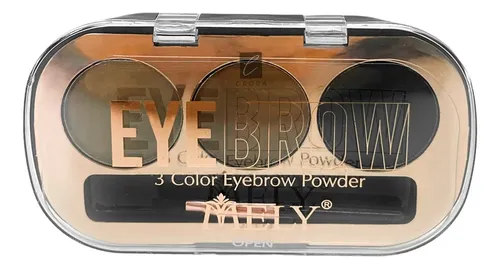 Paleta De Cejas Eyebrow Powder Mely – 3 Tonos – Caobamakeup