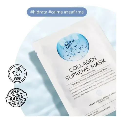 /mascarilla 10 Hidratante Collagen Cosmética Coreana+