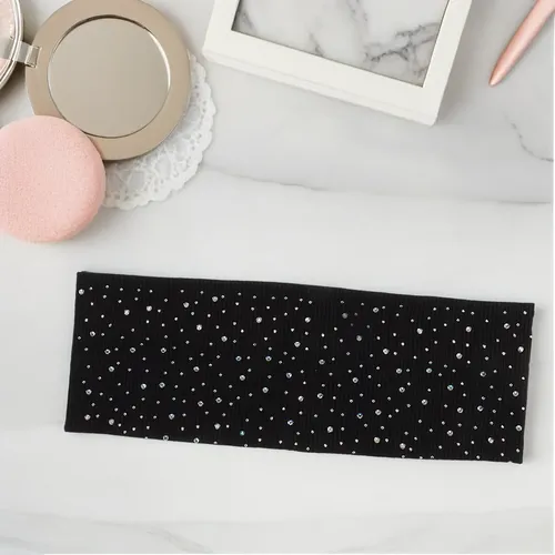 3 Diademas Con Diamantes De Imitación Para Mujer: Pelo Ancho