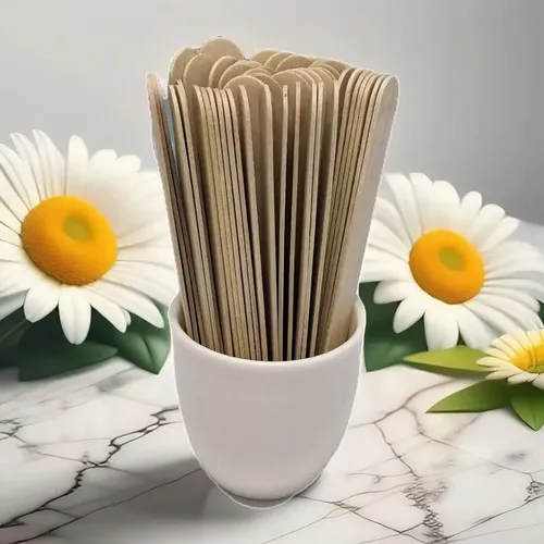 150 Palitos De Madera Premium Para Depilación Facial Y Cuer