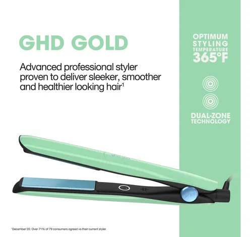 Plancha De Pelo Ghd Gold Edición Limitada Azul Glaseado