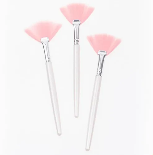 Juego De 6 Brochas De Maquillaje Facial Tipo Abanico Con