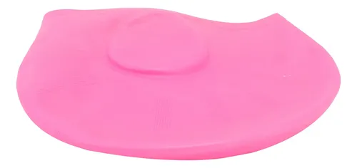 Gorro De Baño Impermeable Rosa De Silicona Para *.*