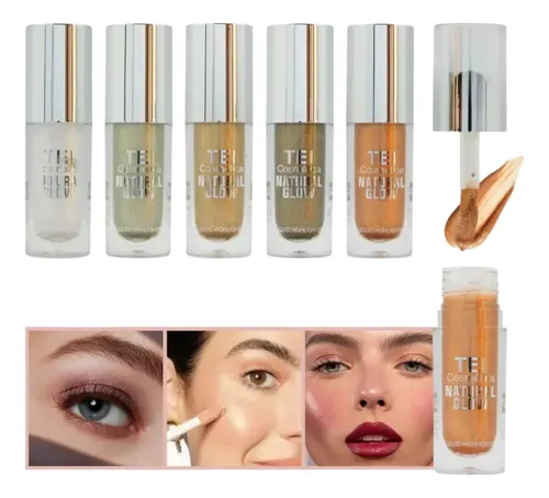 Iluminador Líquido Facial Tei Cosmética Natural Glow