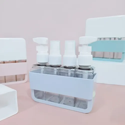 Botellas Maquillaje X4 Envase Dosificador Recargable