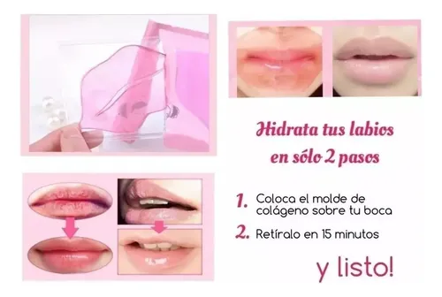 X20 Mascarilla Parche Colageno Labios Lip Mask Hidratante