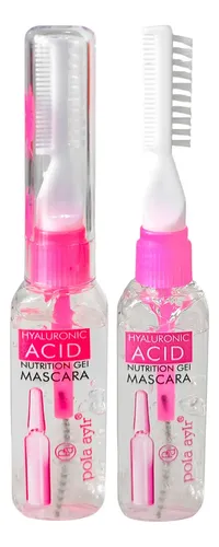 Gel Modelador Para Cejas Doble Cepillo C/acido Hialurónico