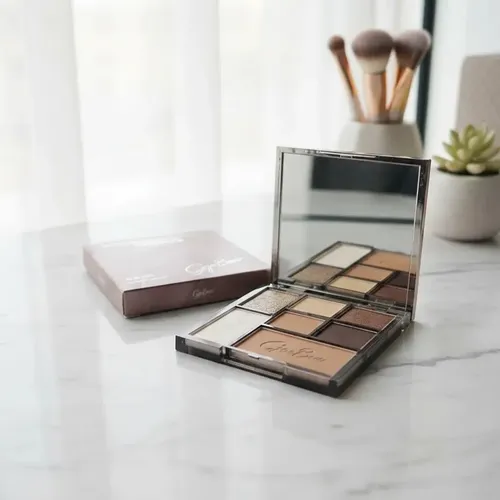 Paleta De Sombras Gege Bear 7 Colores Con Espejo X03