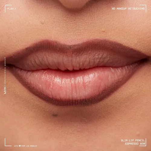 Delineador De Labios Nyx Slim Lip Pencil Tono Espresso