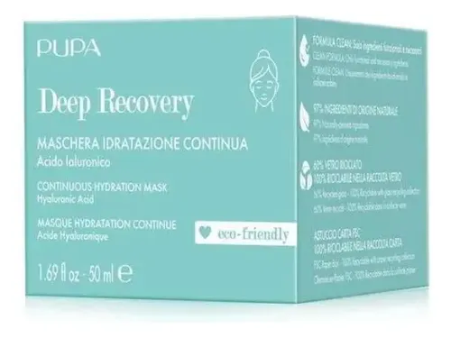 Pupa Mascarilla Facial De Hidratación Ácido Hialurónico 50 M