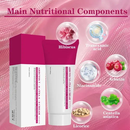 Crema Facial 7% Arbutina Niacinamida Aclara Manchas Hidrata*