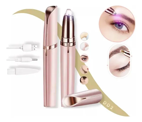 Lápiz Depiladora De Cejas Vello Facial Mujer Recargable Usb