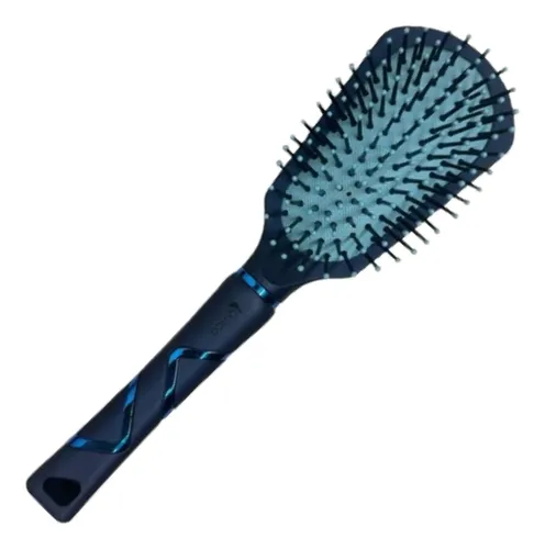 Set 3 Cepillos Profesionales Cabello Neumatico Araña Azul