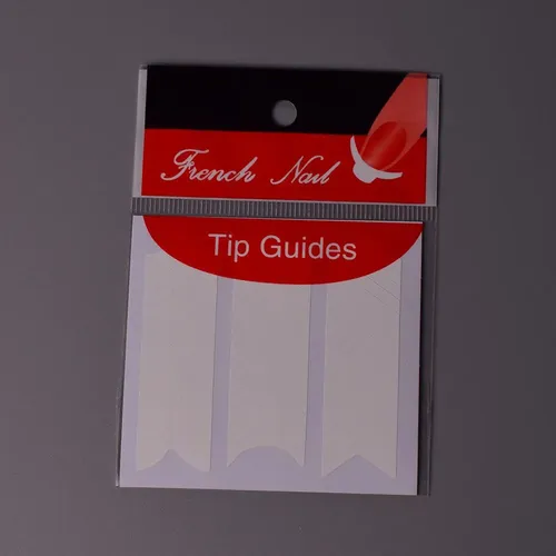 Pegatinas De Manicura Francesa Para Decoración De Uñas, 10 U