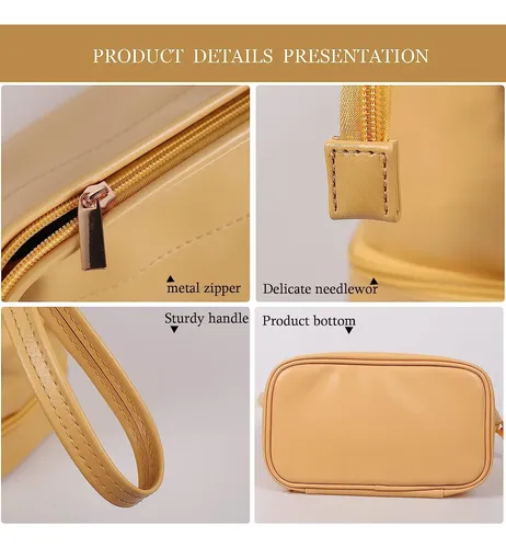 Bolsa De Maquillaje Grande, Bolsa De Cosméticos De Doble A.