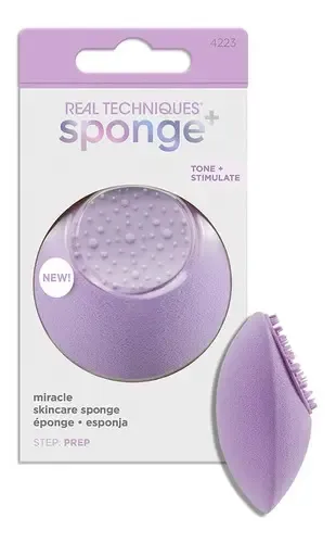 Esponja Con Colágeno Vegano Real Techniques Tonifica Rostro