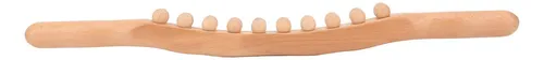 Barra Enrollable De Madera De Haya, Doble Hilera, 20 Perlas,