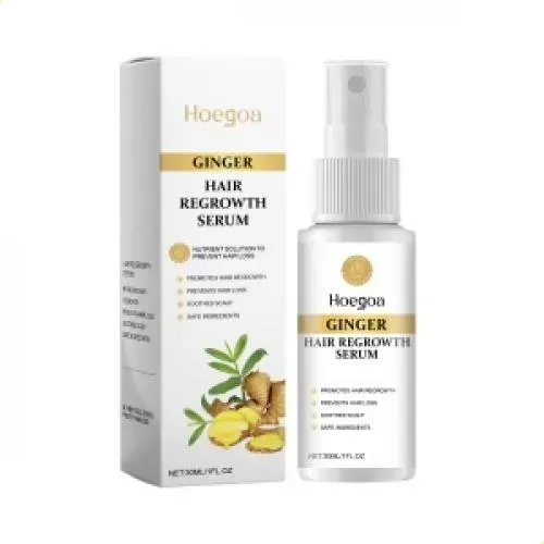 Spray Hoegoa Hair Essence Para Cabello Grueso, Suave Y Brill