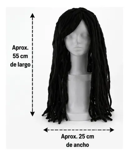 Peluca Rasta Jamaicana Cotillón Reggae Fiesta Carnaval