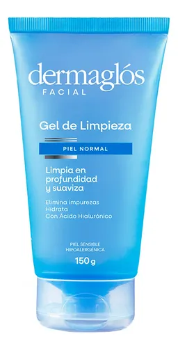 Dermaglós Facial Gel De Limpieza Purificante Pieles Normales Suaves E Hidratadas