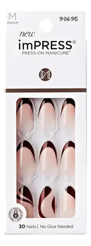 Uñas Autoadhesivas Kiss Impress Vision