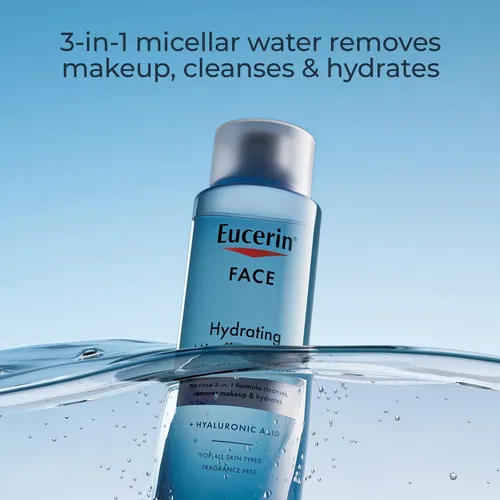 Agua Micelar Limpiadora Suave Para El Rostro Eucerin, 13.5 O