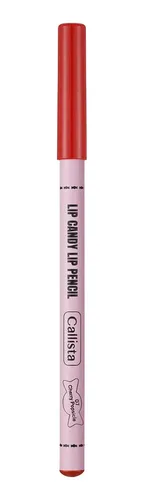 Lápiz Delineador de Labios Rojo Mate Callista Lip Candy