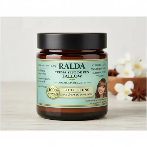 Bálsamo Crema Sebo Cebo De Res Beef Tallow Calendula 100g