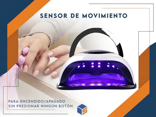 Cabina Uñas Uv Led Sun X5 Bq5t 120w Semipermanente Esculpid