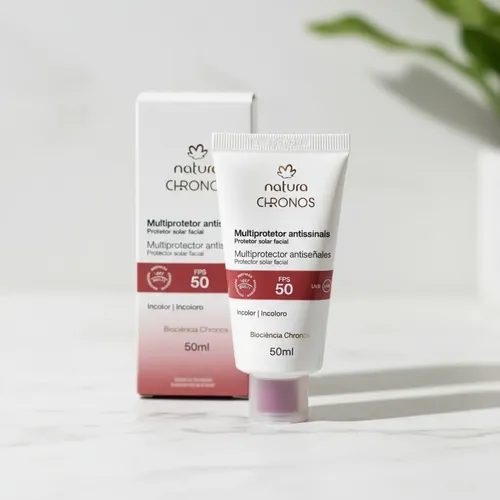 Natura Chronos Multiprotector Solar Facial Spf 50