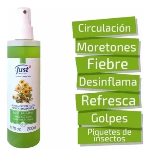 Bálsamo En Spray 200ml. Swissjust Producto Selladoy Original