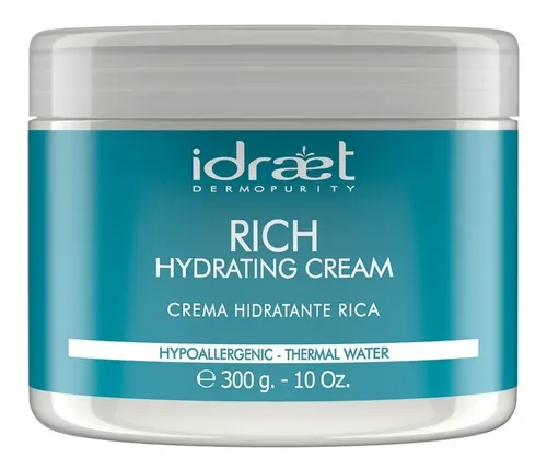 Crema Hidratante Idraet Thermal Descongestiva Rica 300ml